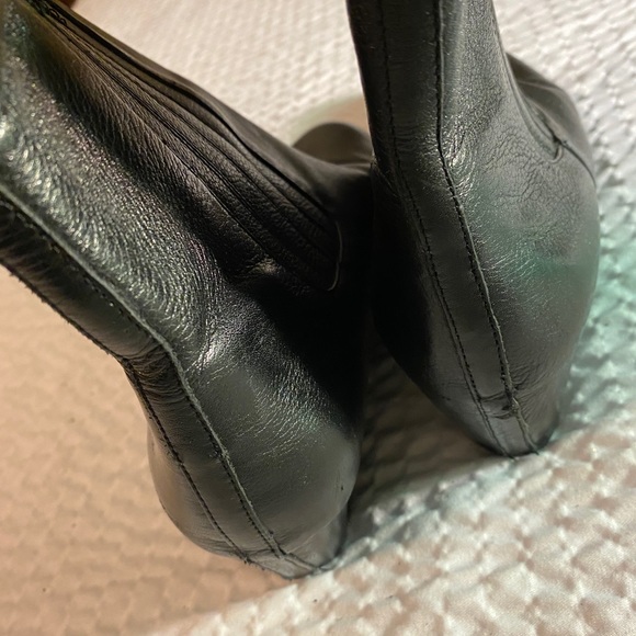 Nine West Black Short pull on Boots Size 8 - Picture 4 of 4